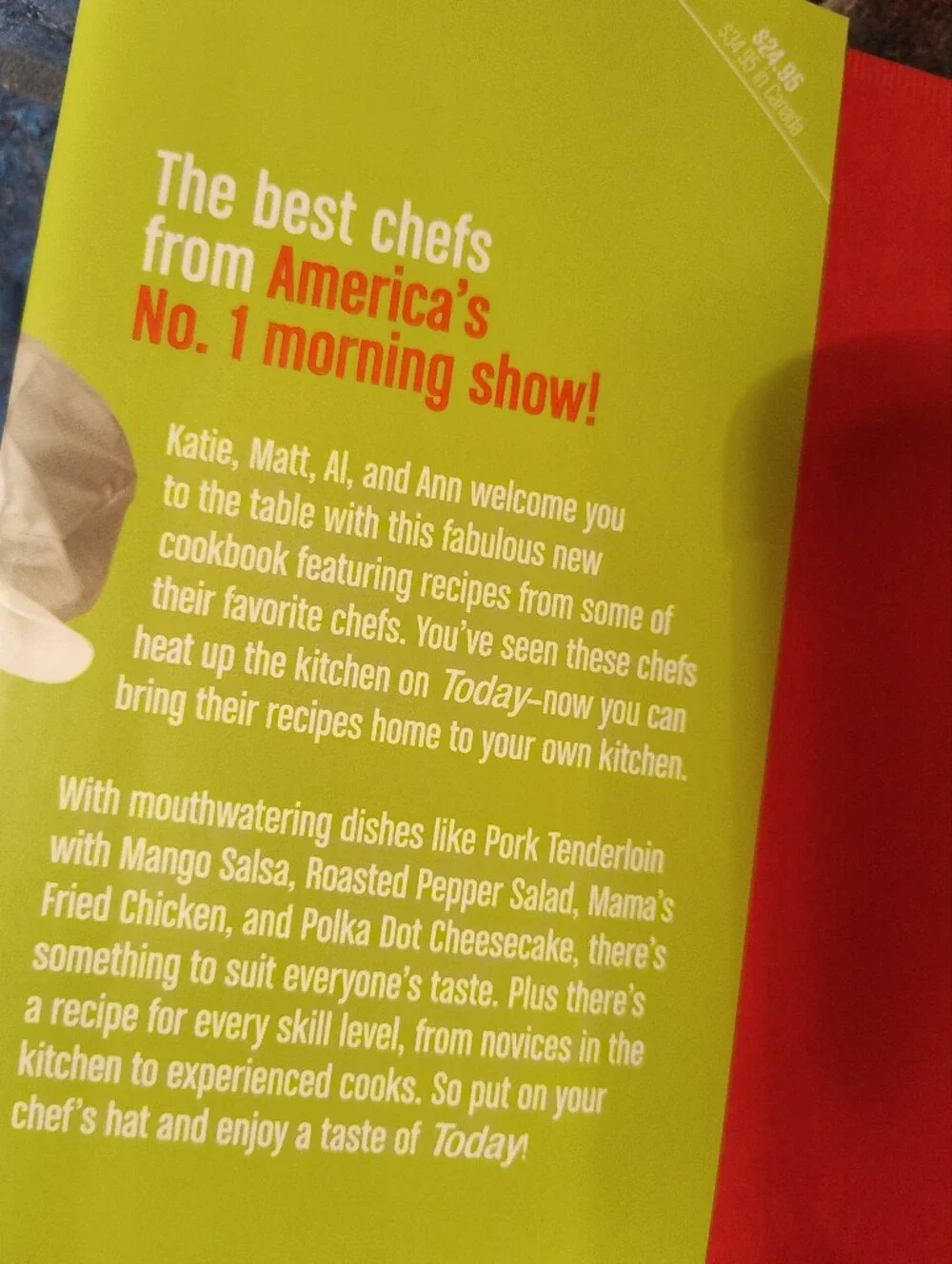 Today's Kitchen Cookbook - Hardcover